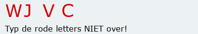 Bevestigingscode