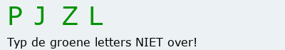 Bevestigingscode