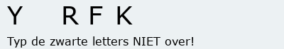 Bevestigingscode