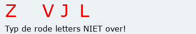 Bevestigingscode