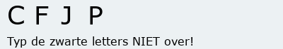 Bevestigingscode