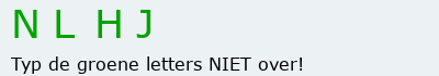Bevestigingscode