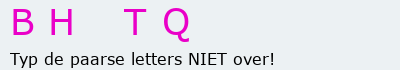 Bevestigingscode