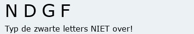 Bevestigingscode