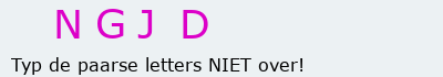 Bevestigingscode