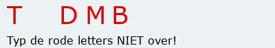 Bevestigingscode