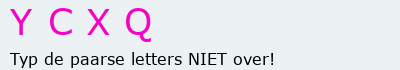 Bevestigingscode