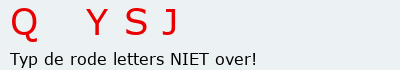 Bevestigingscode