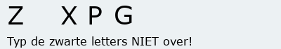 Bevestigingscode