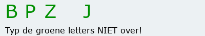 Bevestigingscode