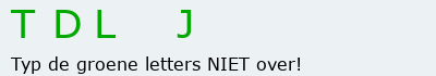 Bevestigingscode