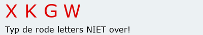 Bevestigingscode