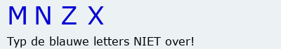 Bevestigingscode