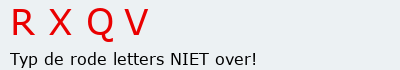 Bevestigingscode
