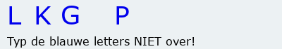 Bevestigingscode