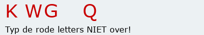 Bevestigingscode