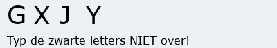 Bevestigingscode
