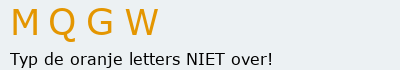 Bevestigingscode