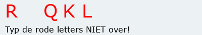 Bevestigingscode