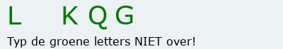 Bevestigingscode