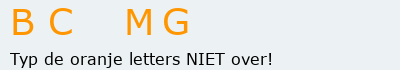 Bevestigingscode