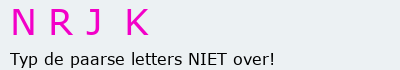 Bevestigingscode