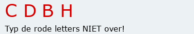 Bevestigingscode