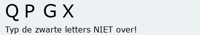 Bevestigingscode