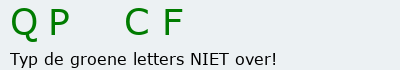 Bevestigingscode