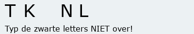 Bevestigingscode