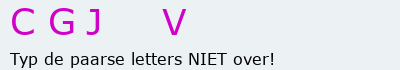 Bevestigingscode