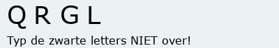 Bevestigingscode