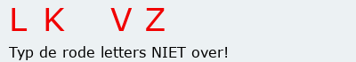 Bevestigingscode