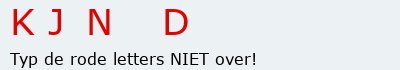 Bevestigingscode