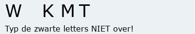 Bevestigingscode