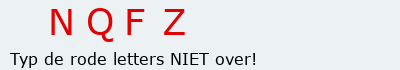 Bevestigingscode