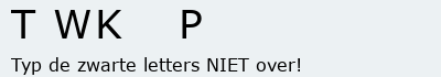 Bevestigingscode