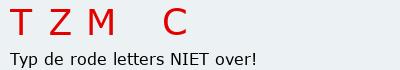 Bevestigingscode