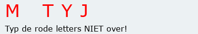Bevestigingscode