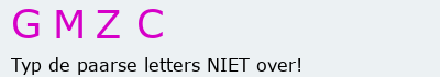 Bevestigingscode