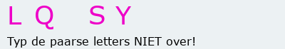 Bevestigingscode
