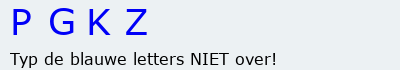 Bevestigingscode