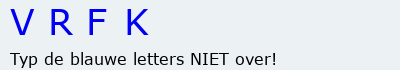 Bevestigingscode