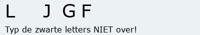 Bevestigingscode