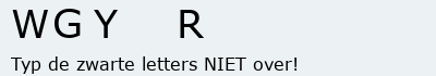 Bevestigingscode
