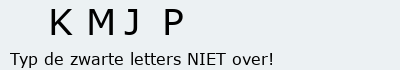 Bevestigingscode
