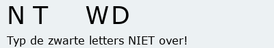 Bevestigingscode