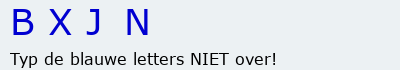 Bevestigingscode