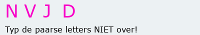Bevestigingscode
