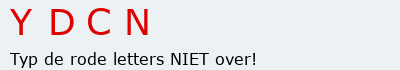 Bevestigingscode